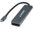 Док-станция Gembird Type-C 6в1: USB3.1, PD100W, SD/TF, USB2.0, HDMI, кабель 16см, алюминий, UHB-D9 2
