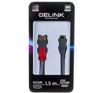 Шнур HDMI-mini HDMI delink 1,5м 13051