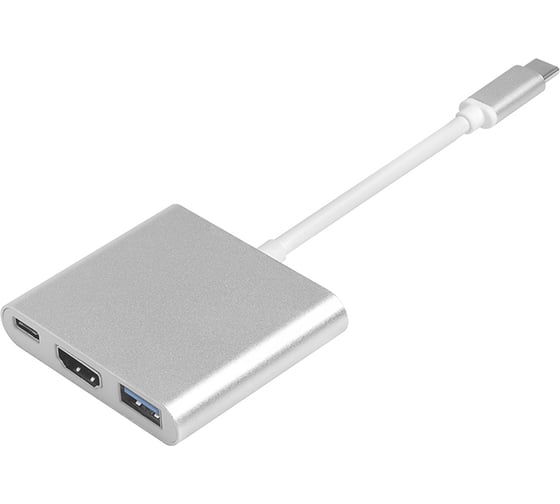 Переходник USB Type C на HDMI+USB 3.0+TypeC GCR VIVAPI24