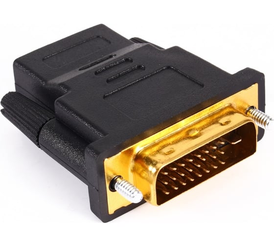 Адаптер-Переходник GCR DVI-D Dual-link 24+1M/HDMI 19F, VIVCVI105 1