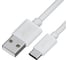 Кабель TypeC GCR 0.3m белый, быстрая зарядка, 28/24 AWG, VIV53I358 1
