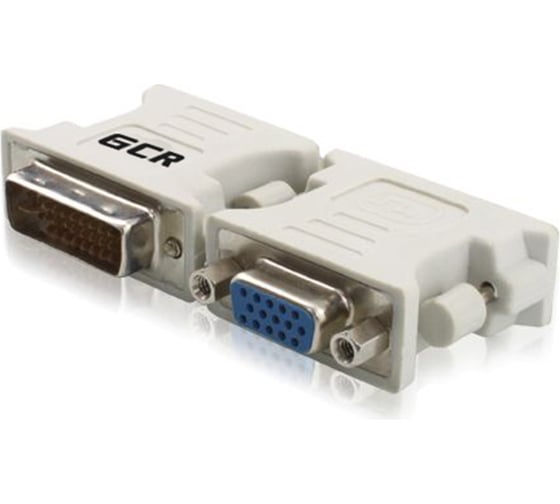 Переходник GCR DVI-I - VGA 24 и 5М/15F, VIVCVI103 1