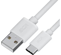 Кабель TypeC GCR 1.5m белый, быстрая зарядка, 28/24 AWG, VIV53I252
