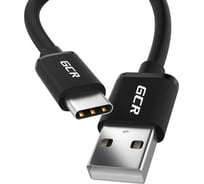 Кабель TypeC GCR 1.5m черный, быстрая зарядка, 28/24 AWG, VIV53I601
