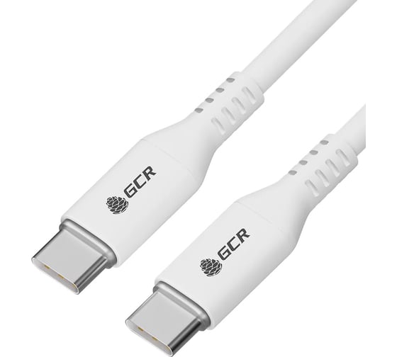 Кабель Type C-C GCR 1.0m POWER DELIVERY 18 W, белый TPE, VIV53I583 1