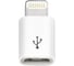 Адаптер OXION ADP002 для iPhone 5/5S/5C, Lightning(M)-Micro-USB(F), белый, арт. OX-ADP002WH 1