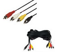 Аудио/видео шнур RUICHI 4 RCA - 4 RCA B 7m 113669