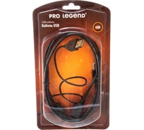 Кабель USB 2.0 А вилка - USB А розетка Pro Legend удлинитель 1.5 м. PL1300 19796554