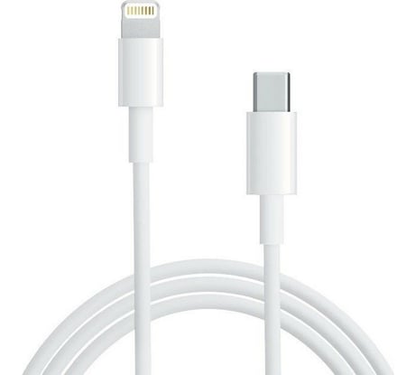 Кабель USB Type-C - Lightning Pro Legend белый, 1 м PL1399