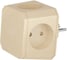 Разветвитель на 4 розетки AGNI слоновая кость TP-WJ4E-ivory 1