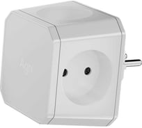 Разветвитель на 4 розетки AGNI белый TP-WJ4E-white