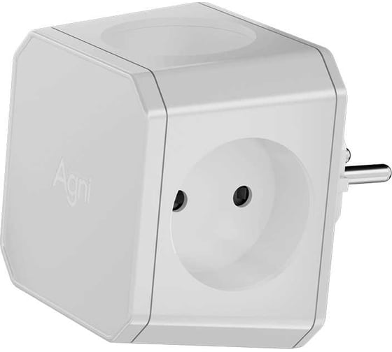 Разветвитель на 4 розетки AGNI белый TP-WJ4E-white 1