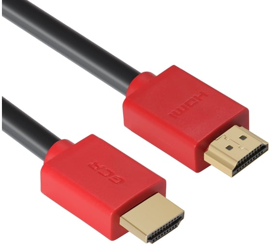 Кабель HDMI 1.4 GCR 0.5m 30 AWG, FullHD, Ethernet 10.2 Гбит/с, 3D, 4Kx2K, экран, VIVHMI450-0.5m