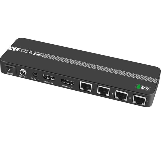 Разветвитель HDMI 1.4 через LAN кабель GCR 14 и 1, до 60.0m, 1080P 60Hz, EDID, VIVvEI14 1