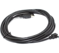 Кабель Amperin USB Type A на Micro USB угол вниз 3 м 97558