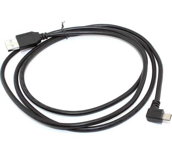 Кабель Amperin USB Type A на Mini USB угол вправо 1,5 м 97542 1