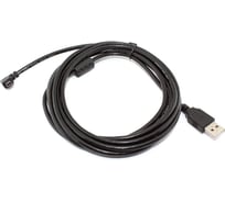 Кабель Amperin USB Type A на Mini USB угол вправо 3 м 97543