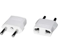 Сетевой переходник Amperin ЕВРО-1 White 63480