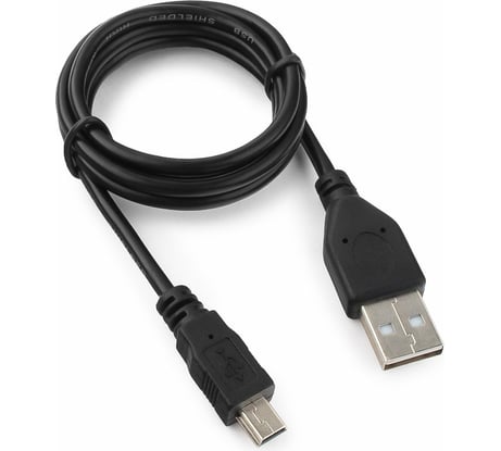 Кабель USB 2.0 Гарнизон AM/miniBM 5P, 1м, пакет GCC-USB2-AM5P-1M