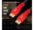 Кабель HDMI 1.4 GCR 2.0m 30 AWG, FullHD, Ethernet 10.2 Гбит/с, 3D, 4K, экран, VIVHMI350-2.0m 2