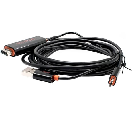 Адаптер OXION MHL microUSB-HDMI(f), 1,8 м, арт. OX-SPHDMI(f)1,8