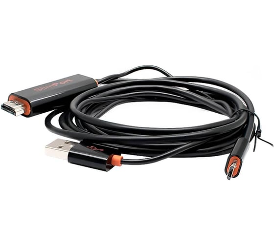 Адаптер OXION MHL microUSB-HDMI(f), 1,8 м, арт. OX-SPHDMI(f)1,8 1