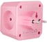 Разветвитель AGNI на 4 розетки, розовый TP-WJ4E TP-WJ4E-pink 3