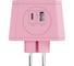 Разветвитель AGNI на 3 розетки, ночник, 1 USB 18 Вт + 1 Type-C 20 Вт, розовый TP-WJ2U3E TP-WJ2U3E-pink 4