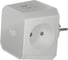 Разветвитель на 3 розетки, 1 USB 18 Вт + 1 Type-C 20 Вт, серый AGNI TP-WJ2U3E-grey 1