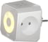Разветвитель AGNI на 3 розетки, ночник, 1 USB 18 Вт + 1 Type-C 20 Вт, серый TP-WJ2U3E TP-WJ2U3E-L-gray 1