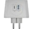 Разветвитель AGNI на 3 розетки, ночник, 1 USB 18 Вт + 1 Type-C 20 Вт, серый TP-WJ2U3E TP-WJ2U3E-L-gray 4