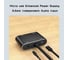 Адаптер PALMEXX ADP035 VGA(m) to HDMI(f)+VGA(f), AUX, 1080p/60Hz, 0.15м, чёрный PX/ADP-035 3
