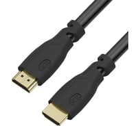 Кабель GCR HDMI 2.0 0.5m Ultra HD, 4K 60 fps 60Hz/5Kх30Hz, 3D, AUDIO, 18.0 Гбит/с, 28 AWG, VIVHMI311-0.5m