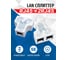 Разветвитель (сплиттер) 5Bites RJ45 M / 2*RJ45 F / UTP / 100MB / 2 шт LAU55-04W 2