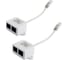 Разветвитель (сплиттер) 5Bites RJ45 M / 2*RJ45 F / UTP / 100MB / 2 шт LAU55-05W 4