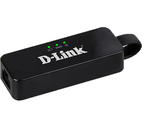 Сетевой адаптер d-link DUB-E100/E1A с 1 портом 10/100Base-TX для шины USB 2.0