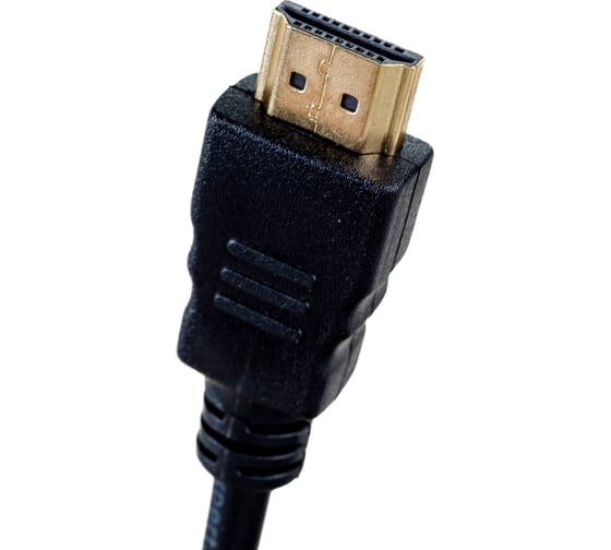 Кабель Cablexpert HDMI 1.5м v2.0, 19M/19M медь черный позолоченный разъем, экран, пакет CC-HDMI4-5