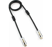 Кабель Cablexpert HDMI серия Platinum 1м v2.0 M/M позолоченные разъемы, металлический корпус, ферритовые кольца CC-P-HDMI01-1M