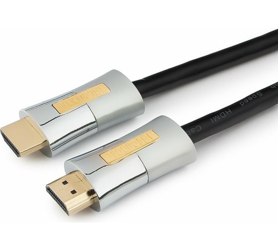 Кабель Cablexpert HDMI серия Platinum 3 м v2.0 M/M позолоченные разъемы, металлический корпус, ферритовые кольца CC-P-HDMI01-3M