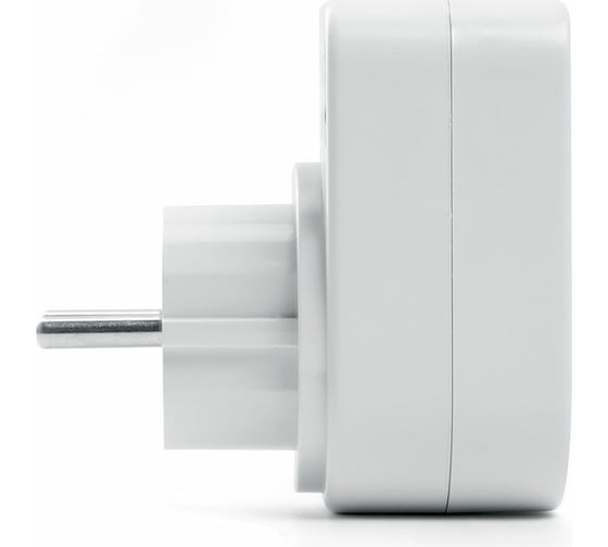Сетевой переходник STEKKER с заземлением c 2 USB 2,1А, ADP16-24-20, 250В, 16A, IP20, белый 39626