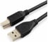 Кабель USB 2.0 Pro Cablexpert AM/BM, 3.0м, экран, черный, пакетCCP-USB2-AMBM-10 CCP-USB2-AMBM-10 2