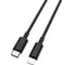 Кабель Cablexpert USB2.0, Type-C/Lightning, 3А, 20Вт, PD, медь, 1м, черный, пакет, CCP-USB-CMLM2-1M 2