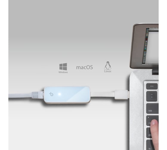 Сетевой адаптер TP-Link 10/100 USB 2.0/Fast Ethernet UE200