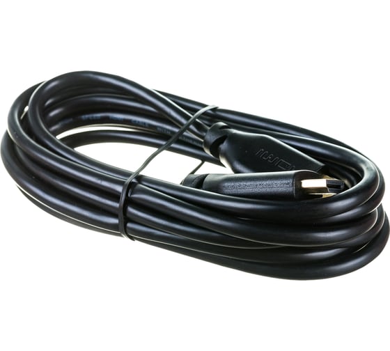 Кабель Belsis HDMI v.2.0, вилка - вилка, 3.0 м., черный, цветная коробка BW1428