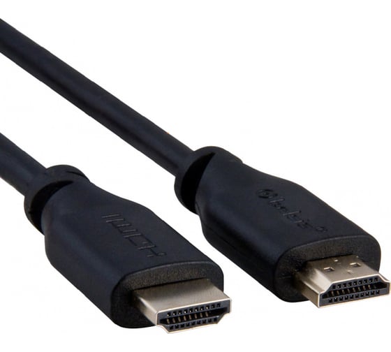 Кабель Belsis HDMI v.2.0, вилка - вилка, 5.0 м., черный, цветная коробка BW1429 1