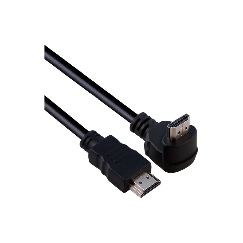 Кабель Belsis HDMI v1.4 AM-AM угловой, 1,8 м, чёрный, with Ethernet ...