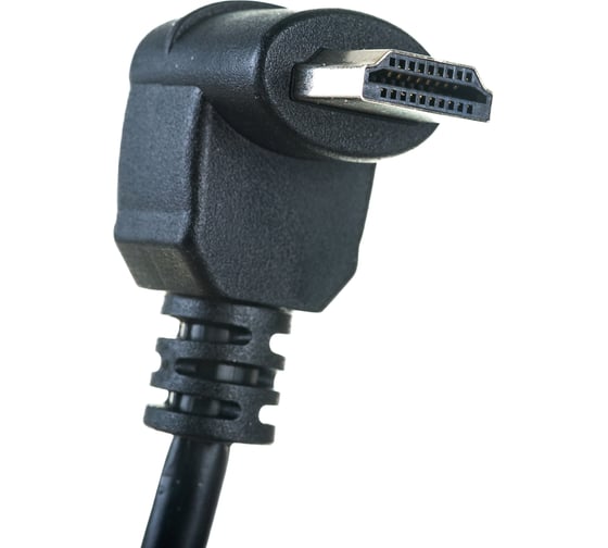 Кабель Belsis HDMI v1.4 AM-AM угловой, 1,8 м, чёрный, with Ethernet BL1120
