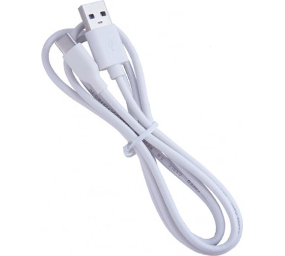 Кабель Belsis USB 2.0 А вилка - USB Type C вилка, быстрая зарядка, 1м, 1,8 А, белый BS3216