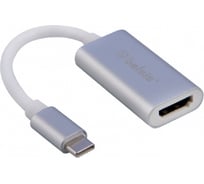 Кабель-адаптер Belsis USB Type C - HDMI , 0,15 м, серебристый BW8909