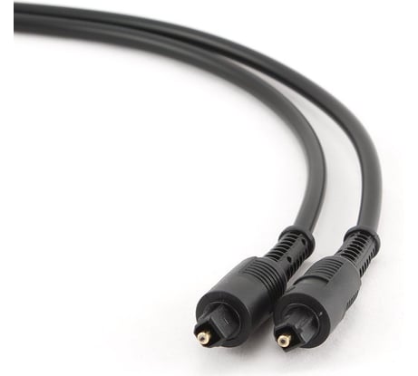 Оптический кабель Cablexpert Toslink 2xODT M/M, 10м, черный, пакет CC-OPT-10M